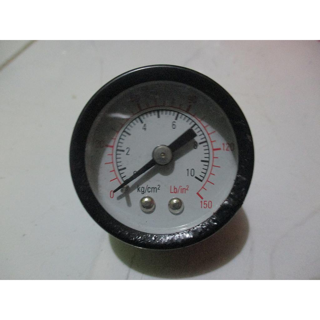 Pressure Gauge 10kg/cm2, 1/8 NPT, Dial 1-1/2&quot;, Case SST