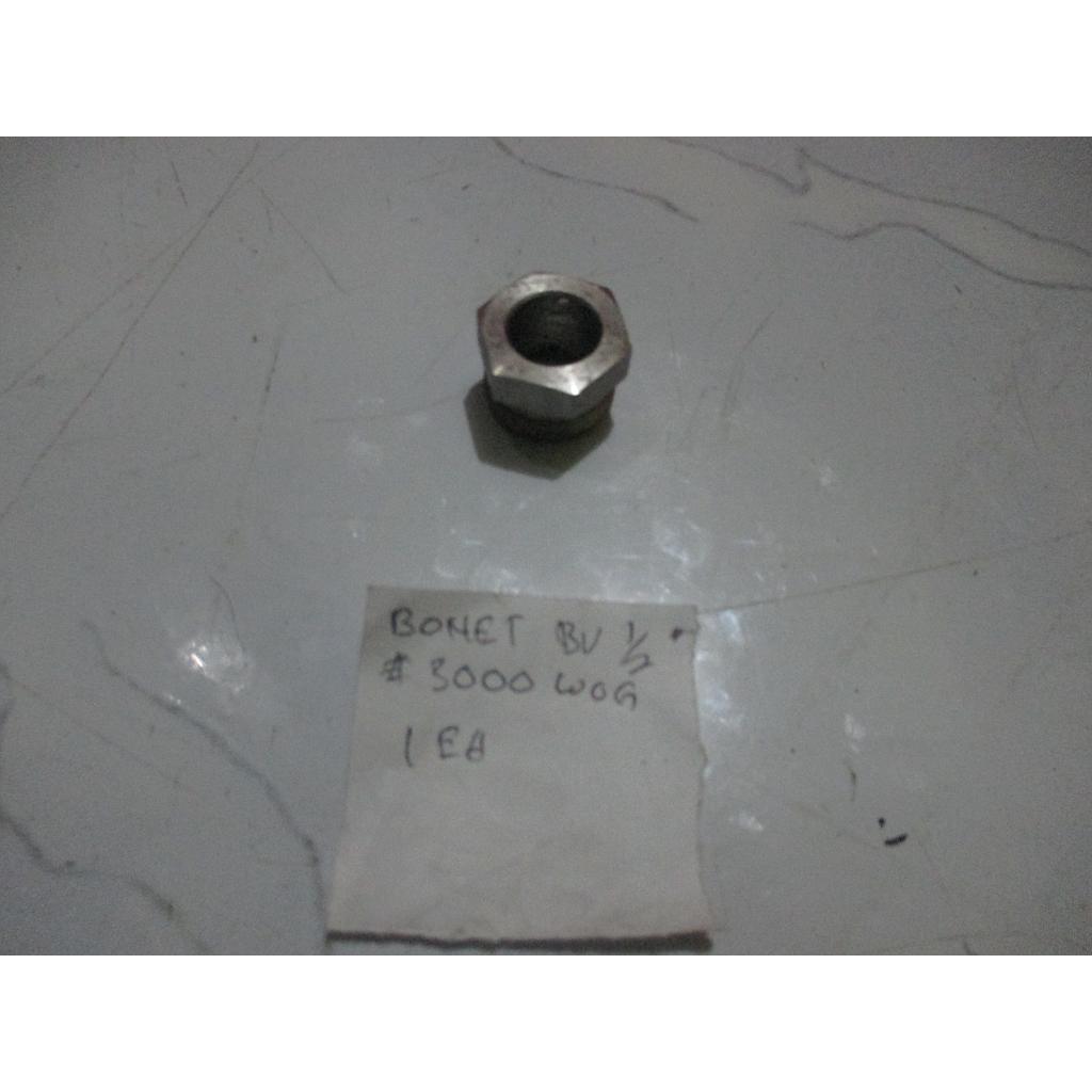 Bonnet Ball Valve 1/2&quot; 3000 WOG