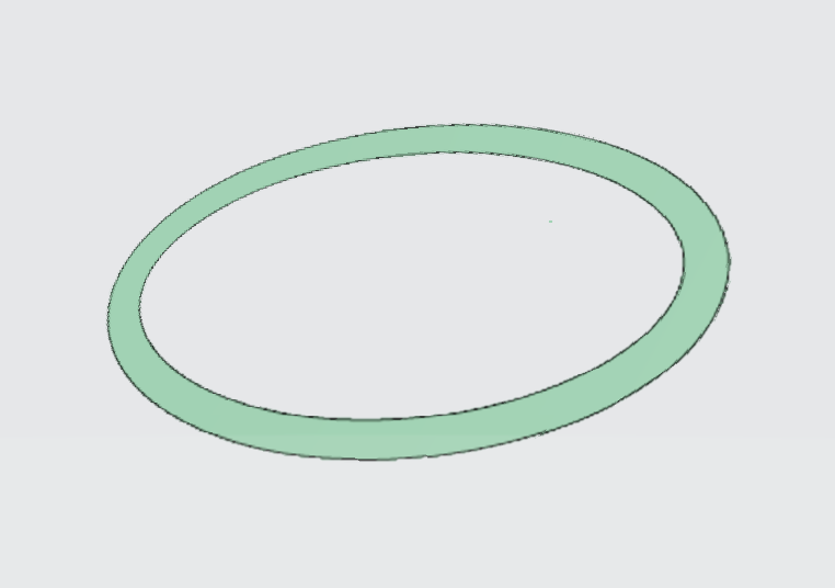 Bottom Cap O-Ring; FC/NBR/VITON F/. BAP 1301F 1/4&quot; NPTF CF8M 225PSIG MIP6000PSIG