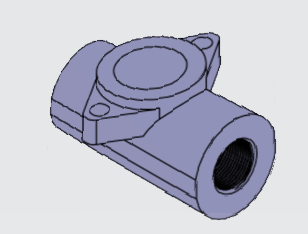Body; WCB F/. BAP 627; 3/4&quot; NPTF WCB; 3-20 PSIG OUTPUT; WIP 1000 PSIG