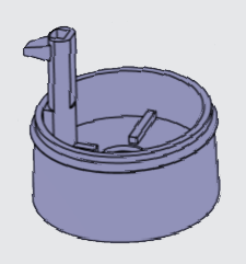 Boost Body; Delrin F/. BAP 627; 3/4&quot; NPTF WCB; 3-20 PSIG OUTPUT; WIP 1000 PSIG