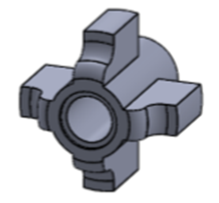 Stem Guide; Powdered Metal F/. BAP 627; 3/4&quot; NPTF WCB; 3-20 PSIG OUTPUT; WIP 1000 PSIG