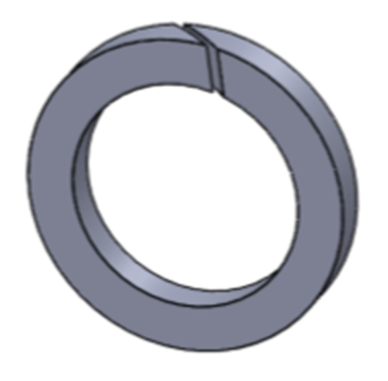 Stem Back Up Ring; PTFE F/. BAP 627; 3/4&quot; NPTF WCB; 3-20 PSIG OUTPUT; WIP 1000 PSIG