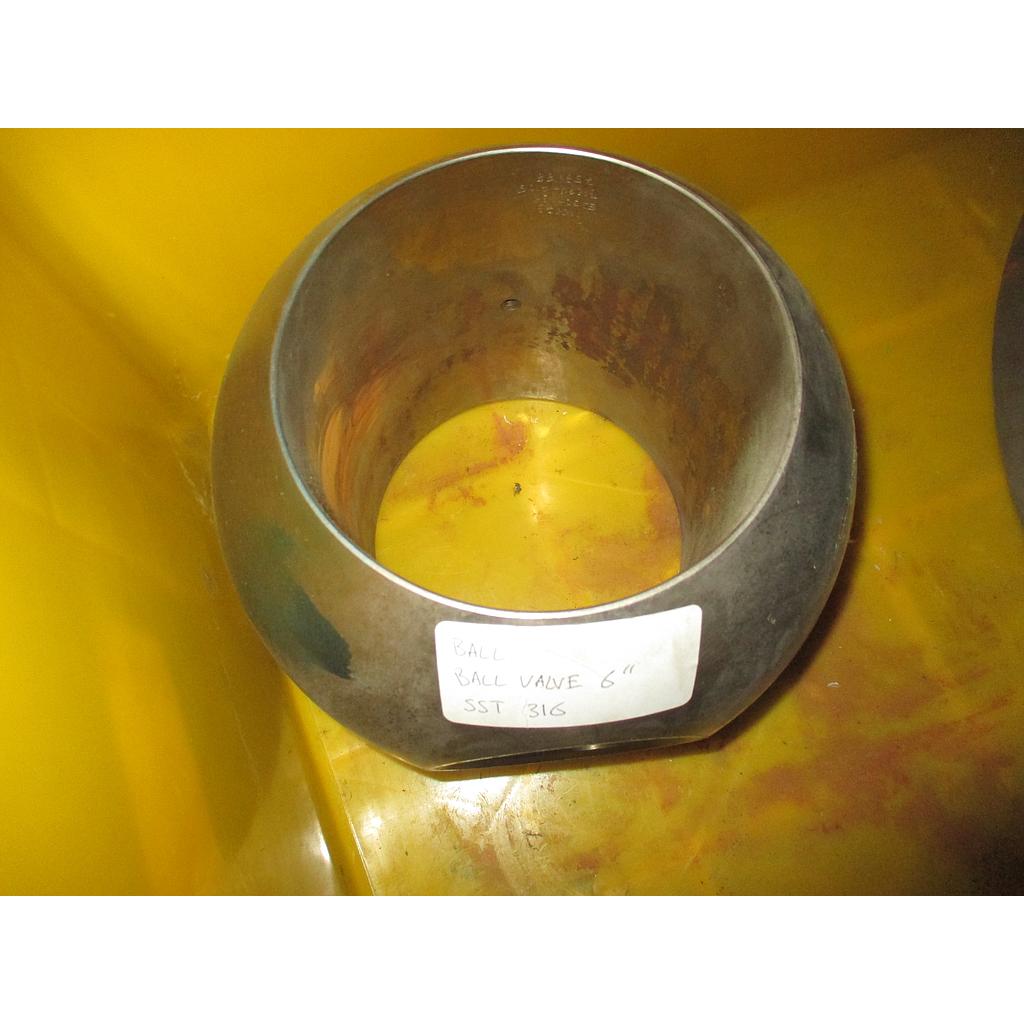 Ball, Ball Valve Size 6&quot;
