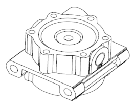 BOMPRD; BAP 67CFRH; 1/4&quot; NPTF; Body