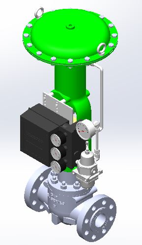Control Valve 2&quot;, RF600#, 216WCB