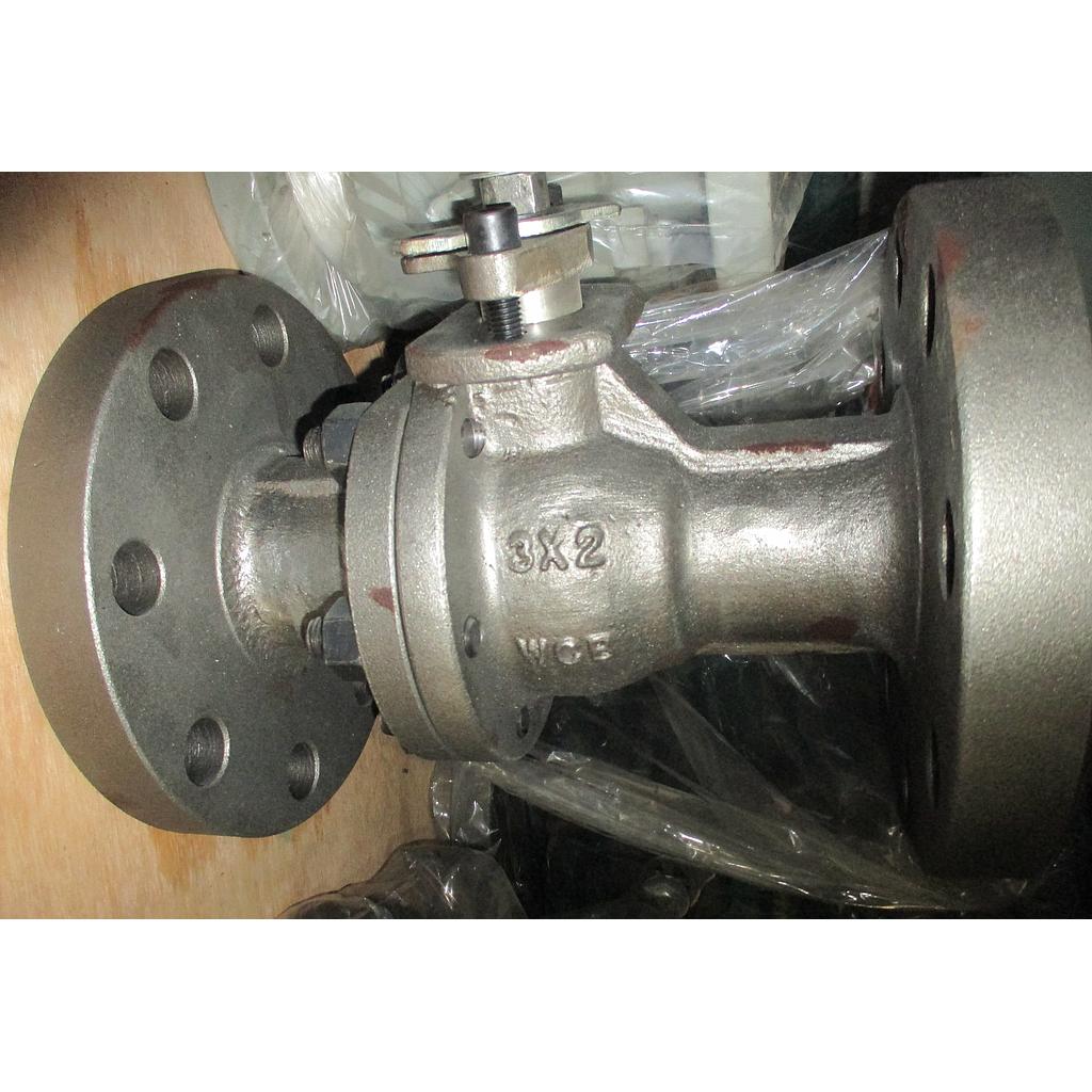 GLOBE VALVE 3x2 WCB FLOATING