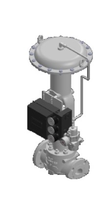 Control Valve; 2&quot; BAP ET 150#RF WCB 2-5/16&quot; Port; Travel 1-1/8&quot; BAP 657S-40