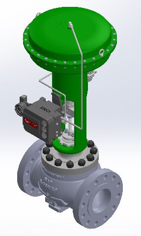 BOMITEM; 100532; CV; BAP E-SERIES [ET]; 6&quot; 150#RF ASTM B148 GR C95800; 4-3/8&quot; Monel K500 EQ% Port; 2&quot; Travel c/w BAP 657S; EMERSON DVC 6200 AD Input 4-20 mA DC; BAP 67CFRH CF8M SST Body  