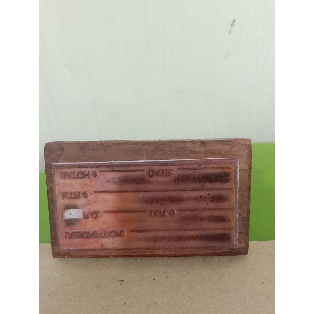 Stampel Matrial Test Certivicate (MTC)