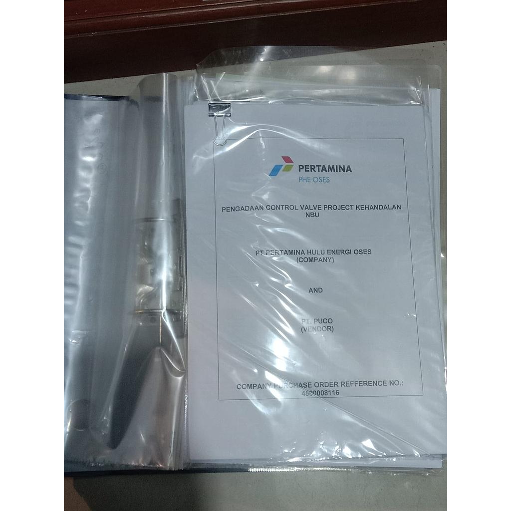 Document PO, Binder Hitam