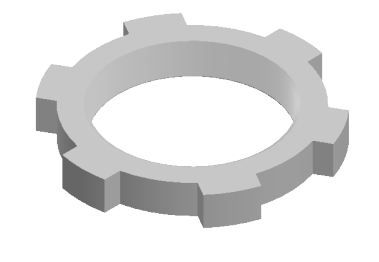 BAP E-SERIES [HP]; Yoke Locknut