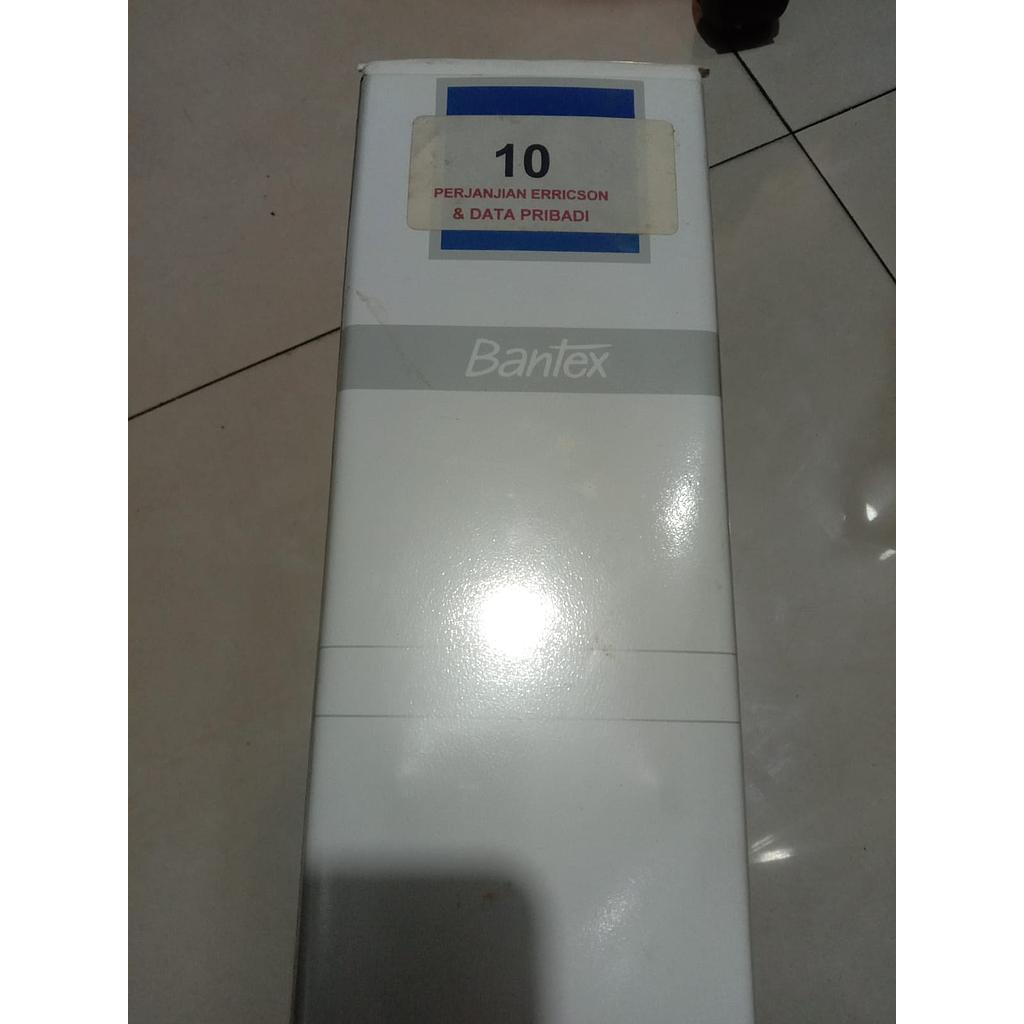 Dokumen Perjanjian Erricson &amp; Data Pribadi, Binder Warna Biru 