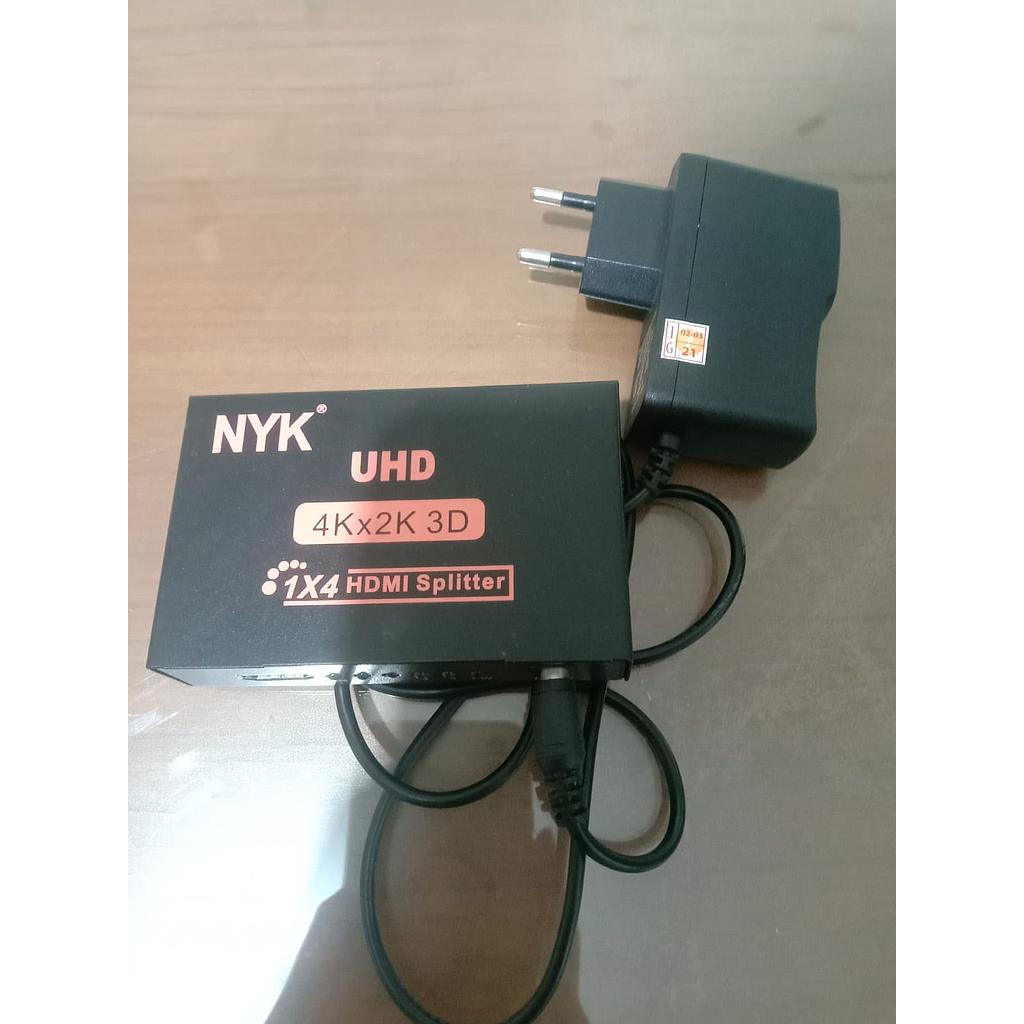 HDMI Splitter 1x4, UHD, 4K x 2K 3D