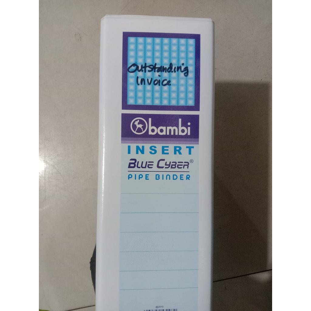Dokumen Outstanding Invoice, Binder Warna Putih 