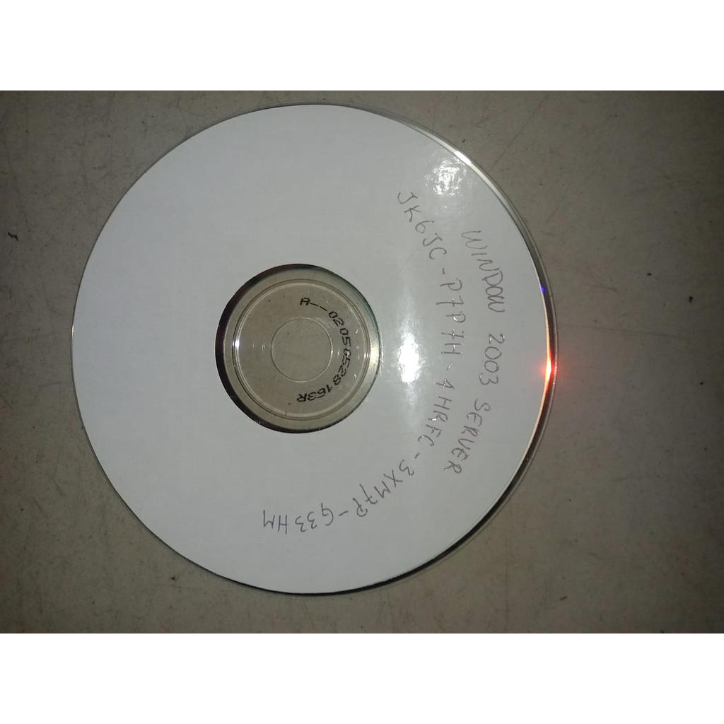CD Windows 2003 Server 