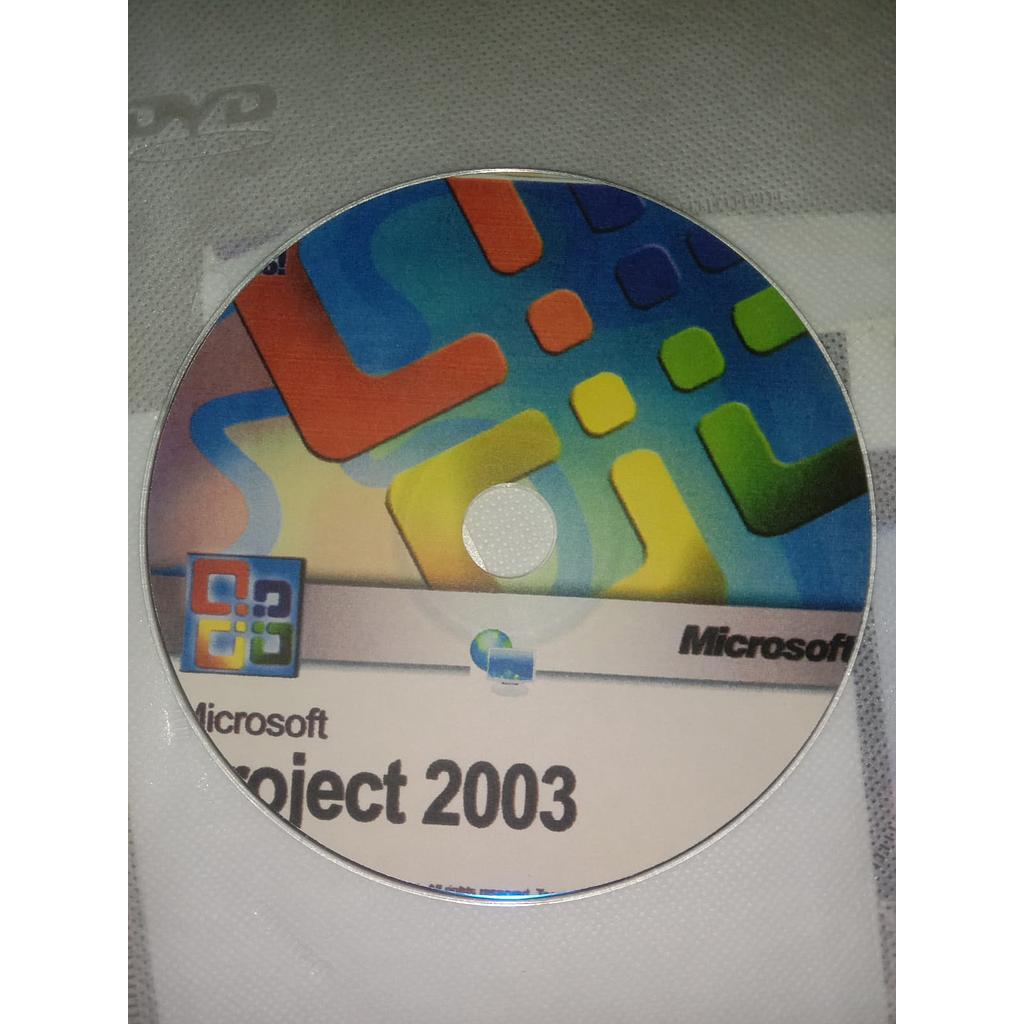 CD Microsoft Project 2003 