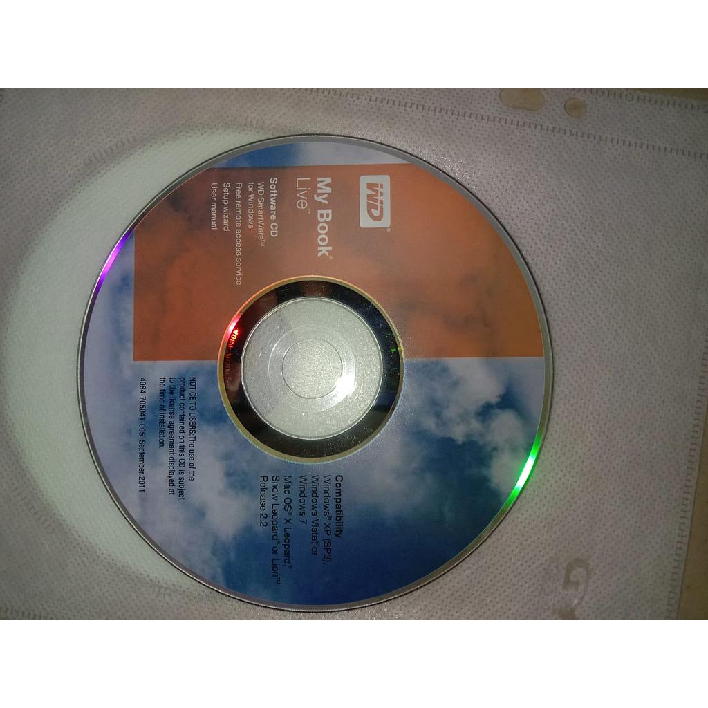CD My Book Live 