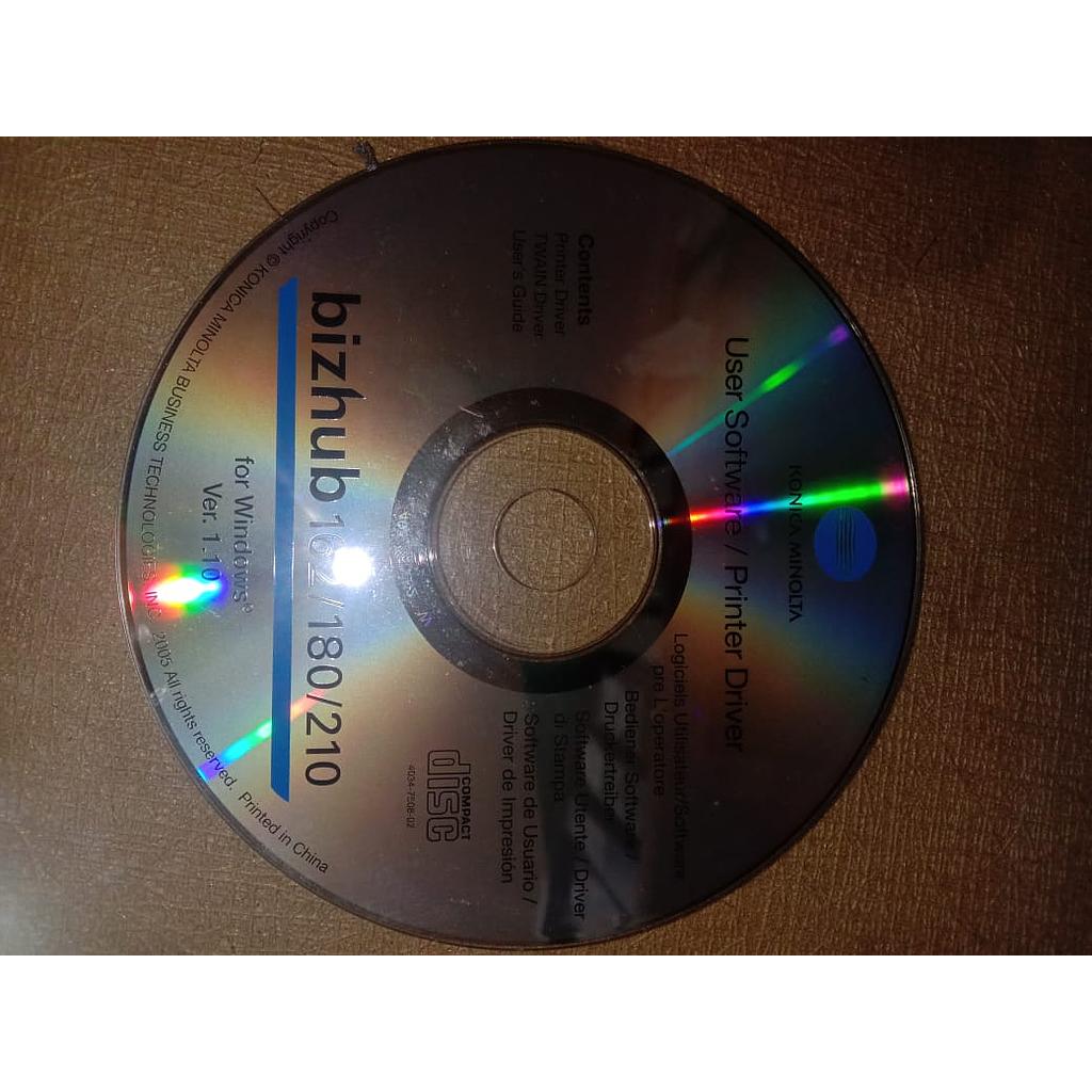 CD Bizhub 162/180/210