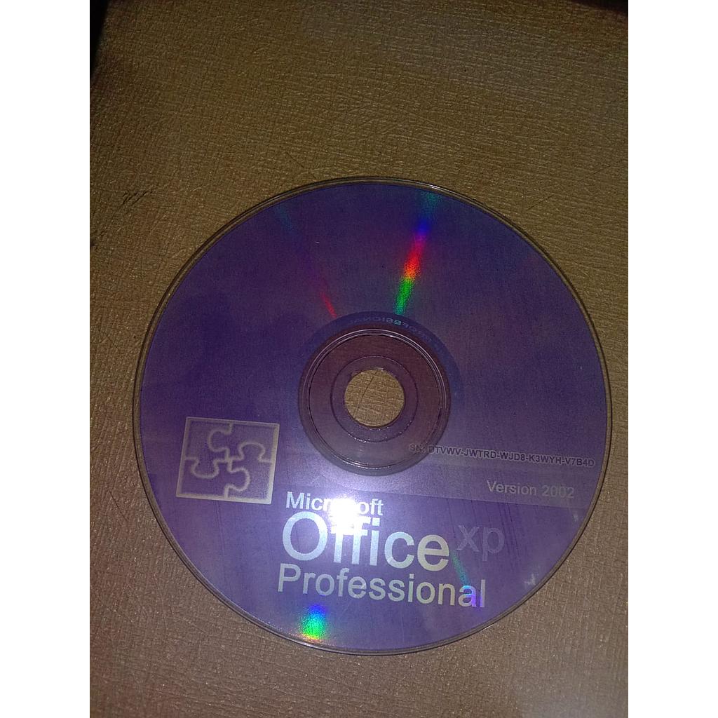 CD Microsoft Office Profesional 