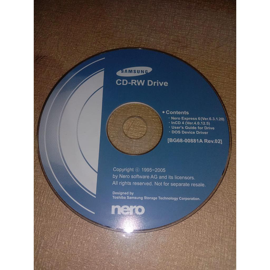 CD Samsung CD-RW Drive 