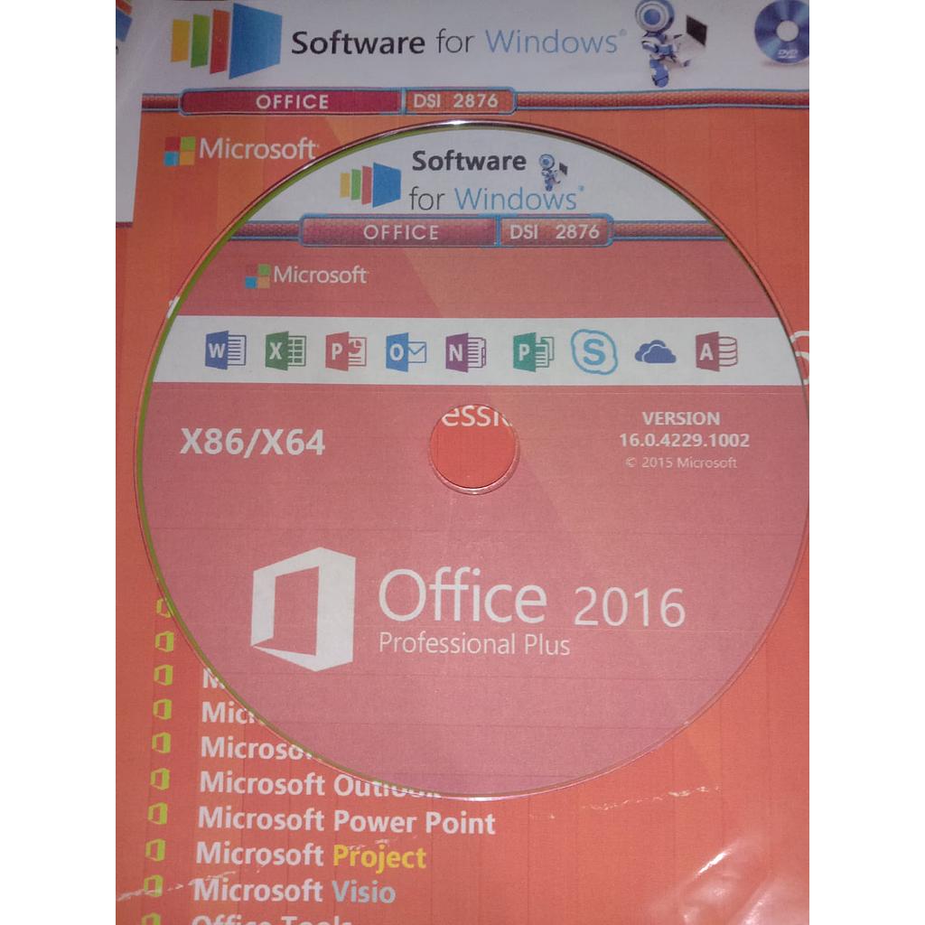 CD Office Profesional Plus 2016 