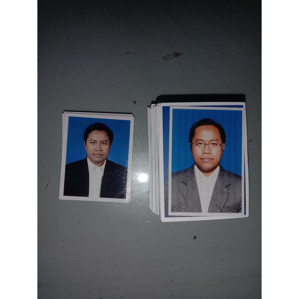 Foto Pak Baskoro Background Biru Uk. 2x3
