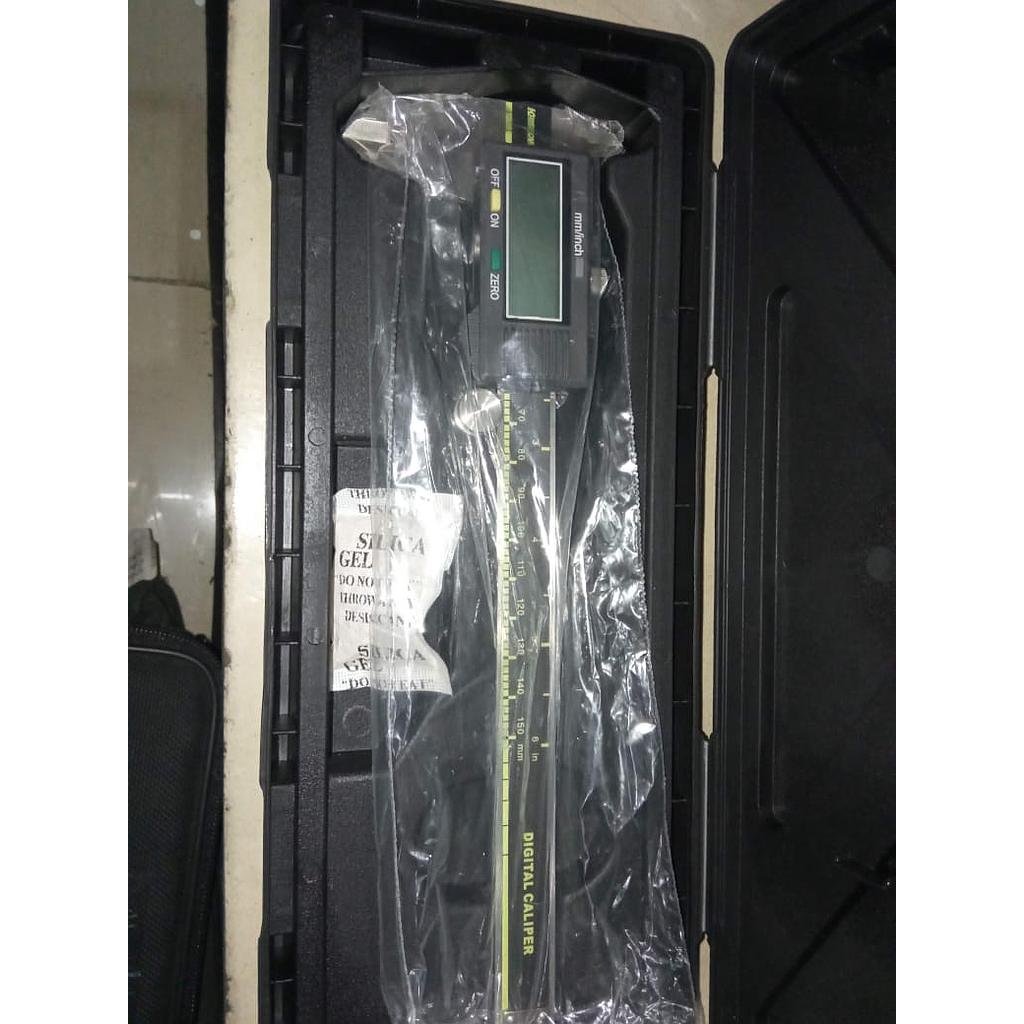 Digital Caliper, Model KW 06-358, Range 150mmx6&quot;/0.01mm