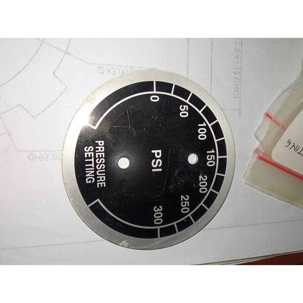 Nametag Controller, Pressure Setting 300 PSI