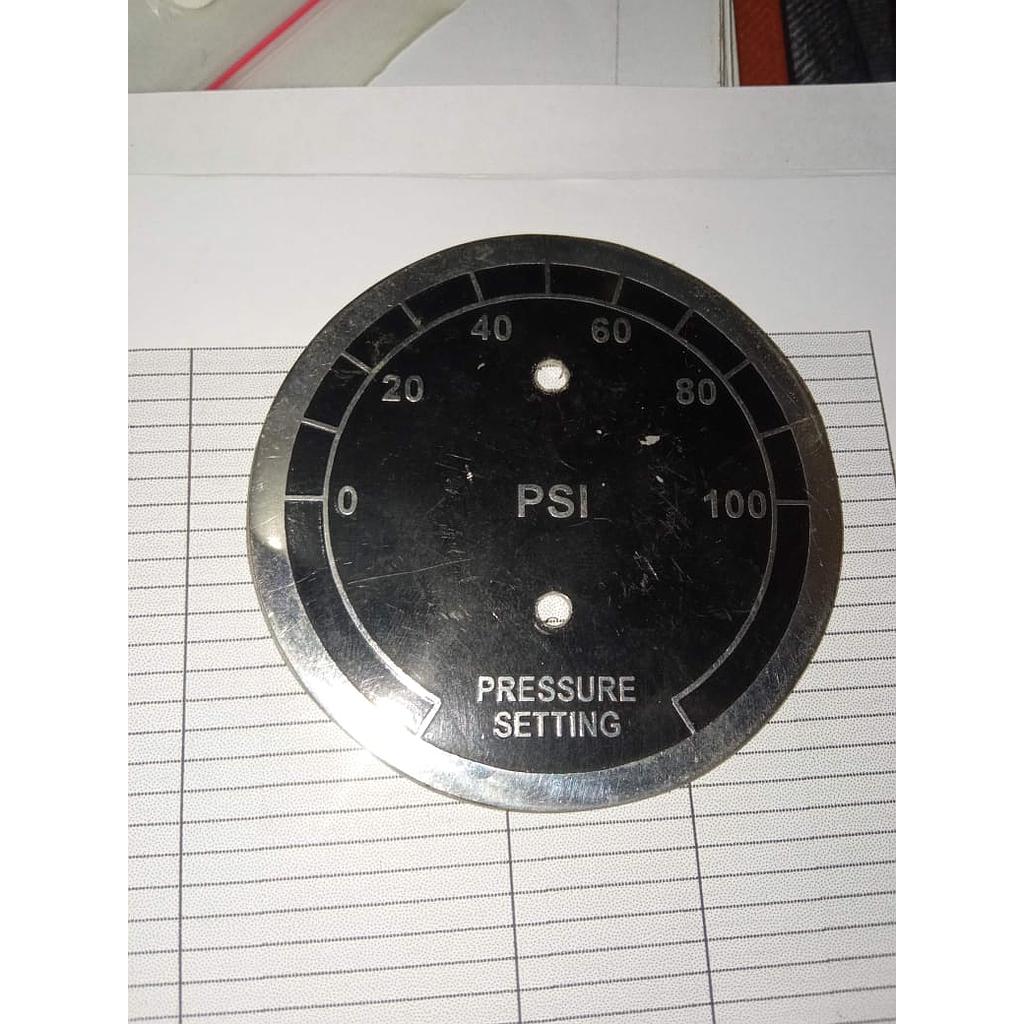 Nametag Controller, Pressure Setting 100 PSI