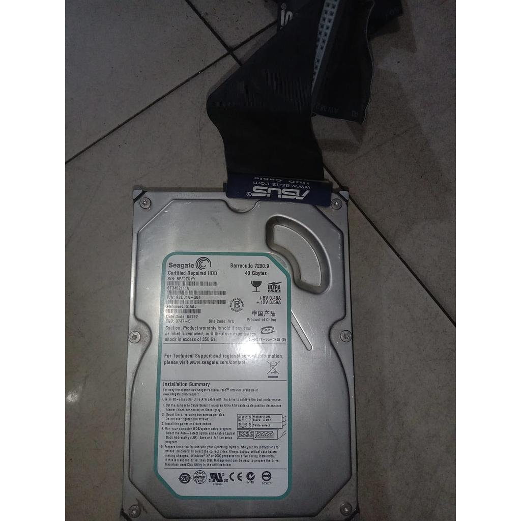 Hardisk Seagate 40gb