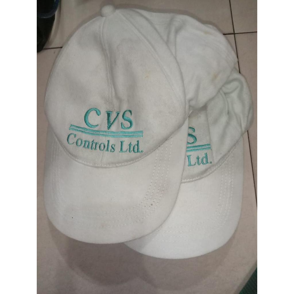 Topi CVS Control Ltd Bordir Putih 