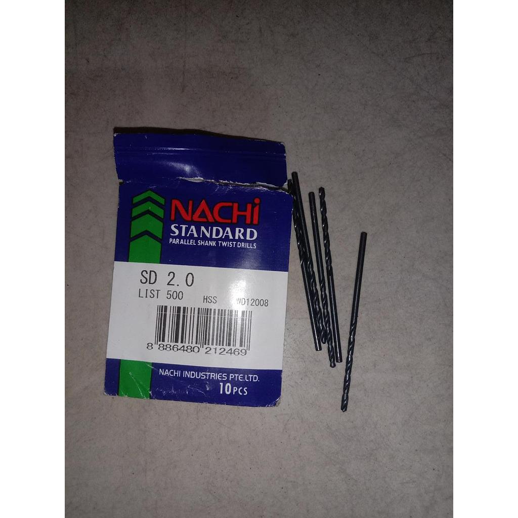 Mata Bor 2mm, Brand Nachi 
