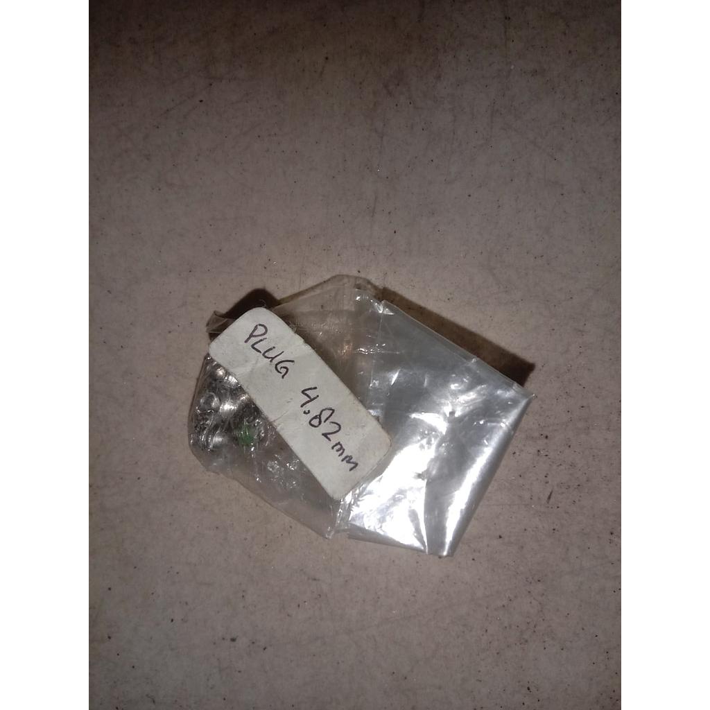 Plug 4,82mm