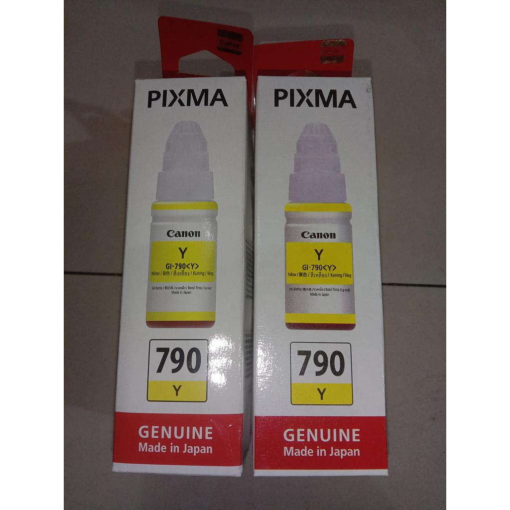 Tinta Printer Pixma Canon 790, Warna Yellow 