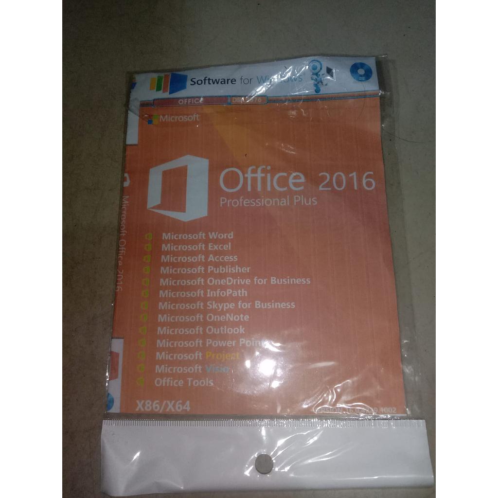 CD Office 2016 Profesional Plus 