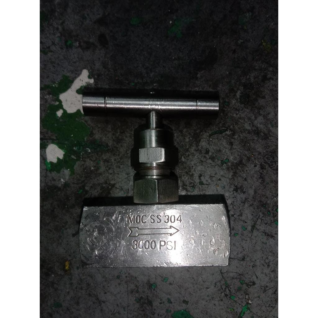 Nedle Valve 1/4 NPT Female, 3000 PSI 