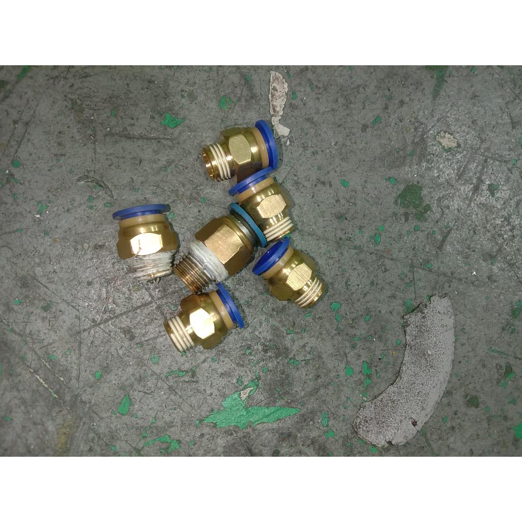 Connector Selang 1/4 NPT x 10mm OD 
