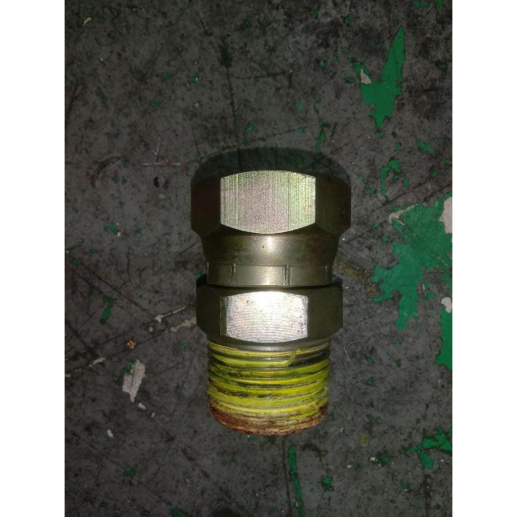 Connector Selang Compressor 1&quot; NPT Male x 1&quot; NPT Female 
