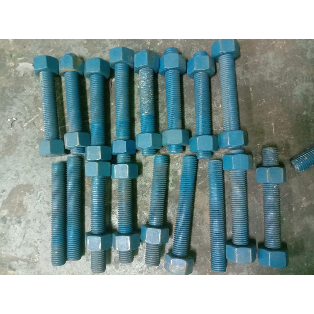 Stud Bolt (Alat Tes) Diameter 22mm, Panjang 154mm