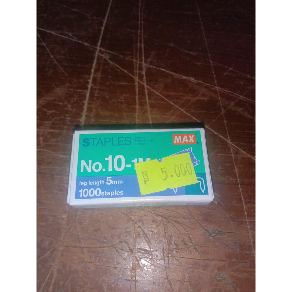 Staples No. 10-1m, Brand Max