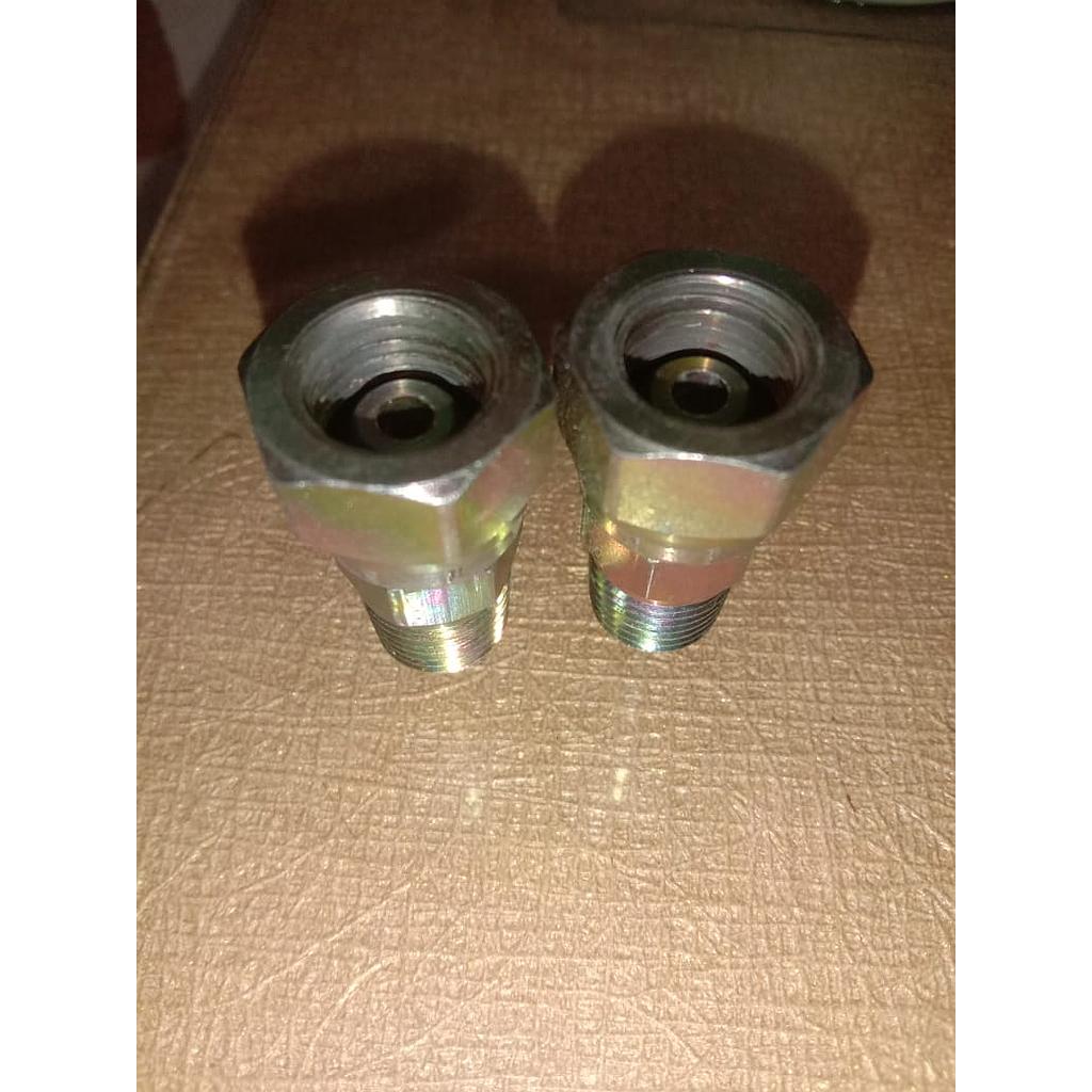 Connector Selang Kompressor 1/4 NPT Male Female