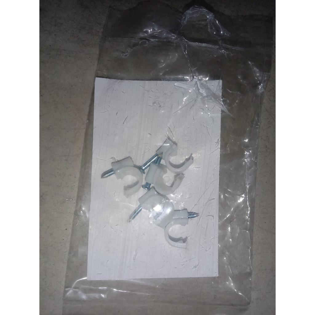 Round Cable Clips Diameter 7mm