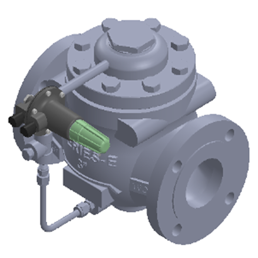 SO100483; Back Pressure Regulator Type BAP R-SERIES (63H-EGB) 3&quot; ANSI 150#RF CS Body 316 SST Trim Output Range 4-15 Psig