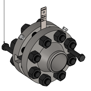 BOMPRD Orifice Plate With Flange; F304L
